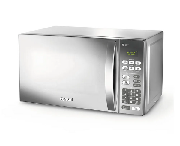 Micro-ondas Consul 20L  Função Descongelar Inox Espelhado 220V
