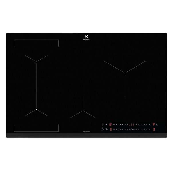 Cooktop Indução Electrolux 4 Bocas com Tecnologia Unicook e Painel Touch IE80P Preto 220V