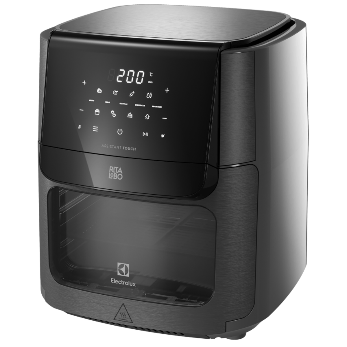 Fritadeira Elétrica Sem Óleo AirFryer 12L Electrolux Experience por Rita Lobo Grafite 220V