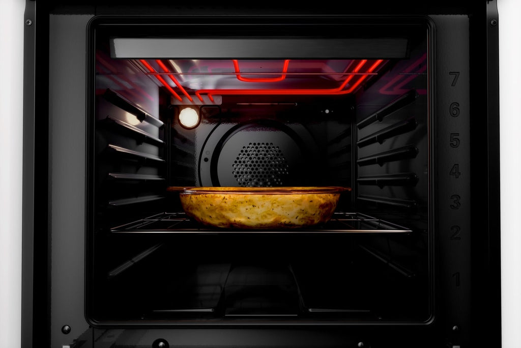 Kit Brastemp de Embutir Forno Elétrico 84L Inox Espelhado+Micro-ondas 32L Preto 220V