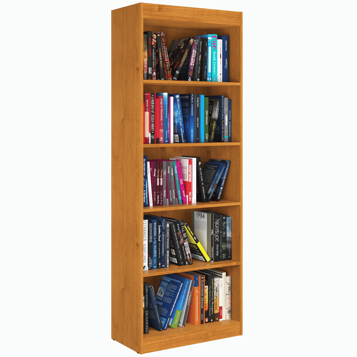 Estante Livreiro Encanto Patrimar 174,5x63cm 4 Prateleiras Cinamomo