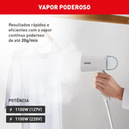 Vaporizador de Roupas HS11 Arno Dobrável e Portátil Steam Travel 220V