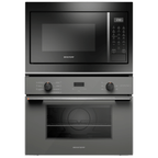 Kit Brastemp de Embutir Forno Elétrico 47L+Micro-ondas 32L Cinza e Preto 220V