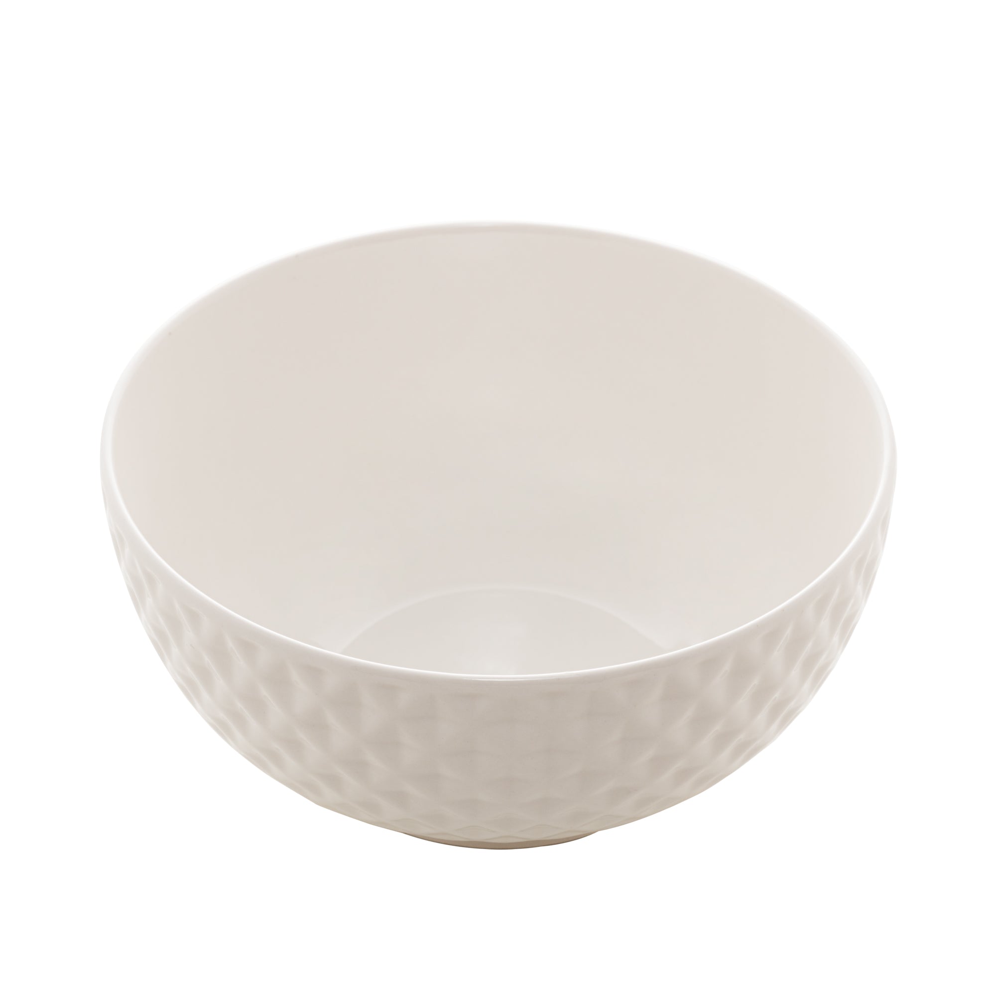 Bowl de Porcelana New Bone Diamond Coliseu Branco