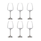 Jogo de 6 Taças para Vinho Dayhome Anser em Cristal  440ml