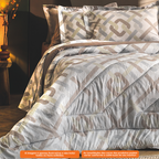 Edredom Solteiro Altenburg Toque Acetinado 170x240cm Vichy