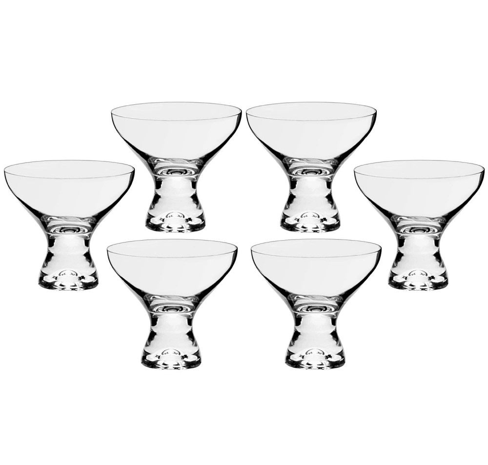 Jogo de 6 Taças de Sobremesa Full-Fit Vega em Cristal Ecológico 330ml