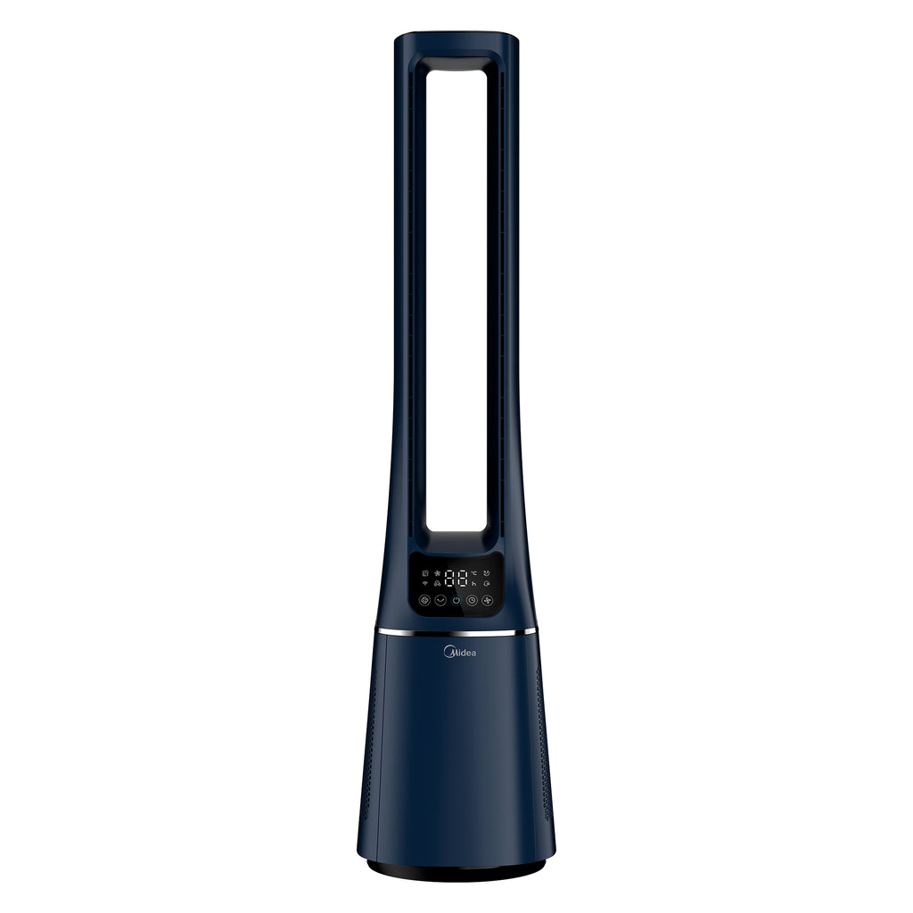 Ventilador de Torre Midea Smart Air Bladeless VTB180A3 Azul Escuro Bivolt