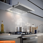 Depurador de Ar de Embutir Electrolux Efficient 60cm DE6RS Retrátil Inox 220V