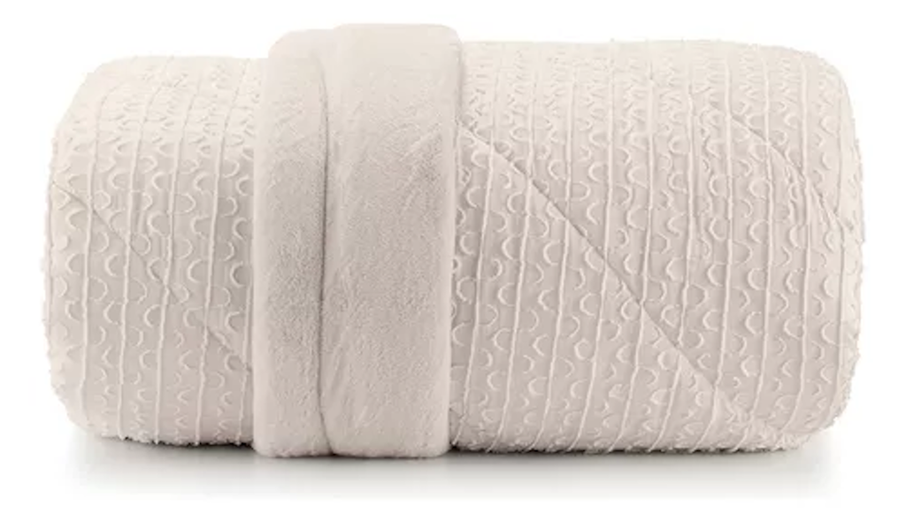 Edredom Solteiro Altenburg Blend Sense Copacabana 170x240cm Off White