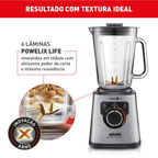 Liquidificador Arno 2L Ultraforce Pro LN93 Jarra em Vidro 1100W Inox 220V
