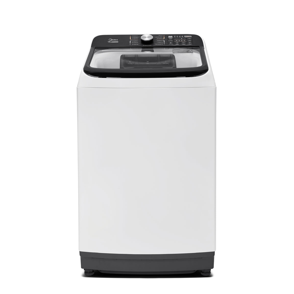 Lavadora de Roupas Midea 15KG Wave Agitador Branco 220V