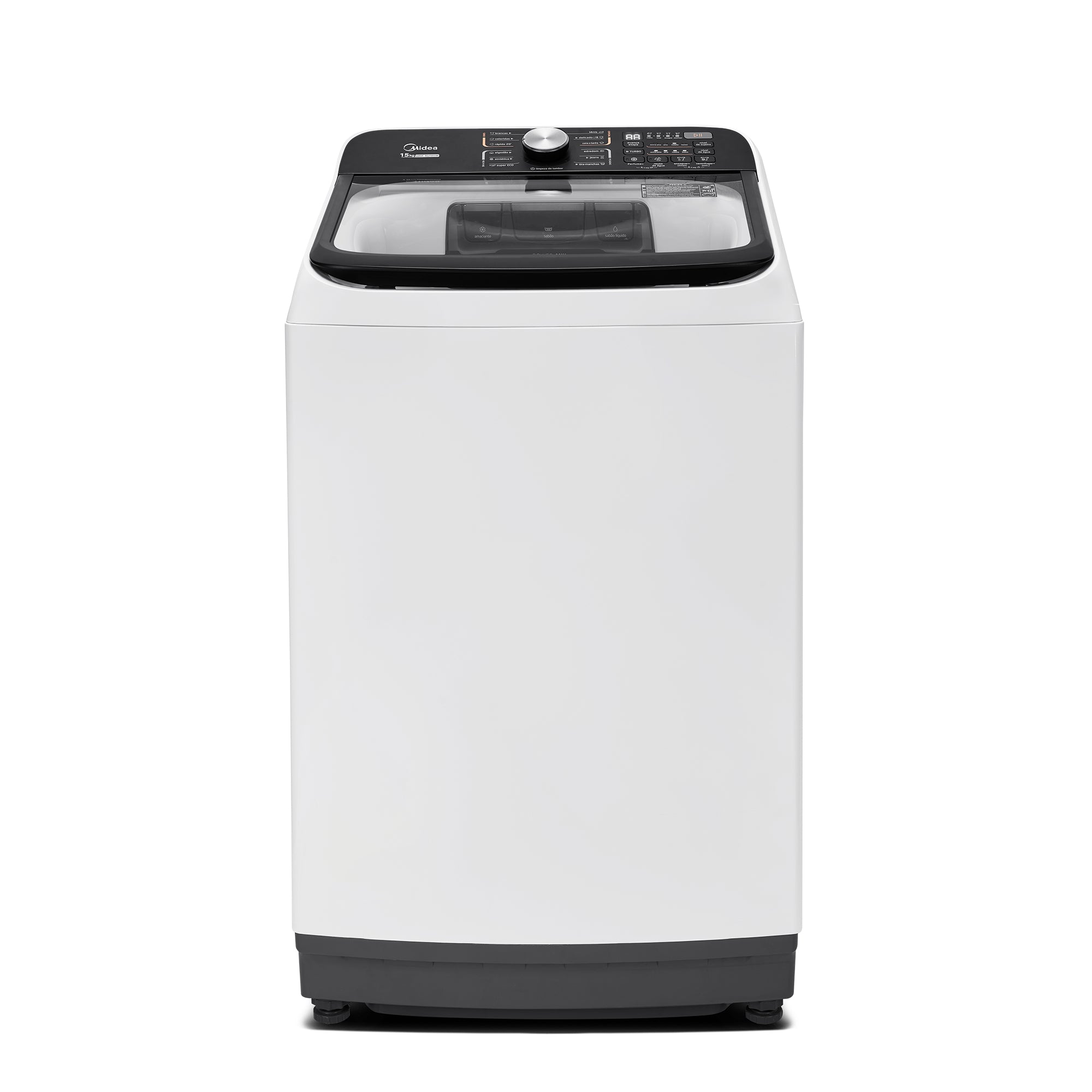 Lavadora de Roupas Midea 15KG Wave Agitador Branco 220V