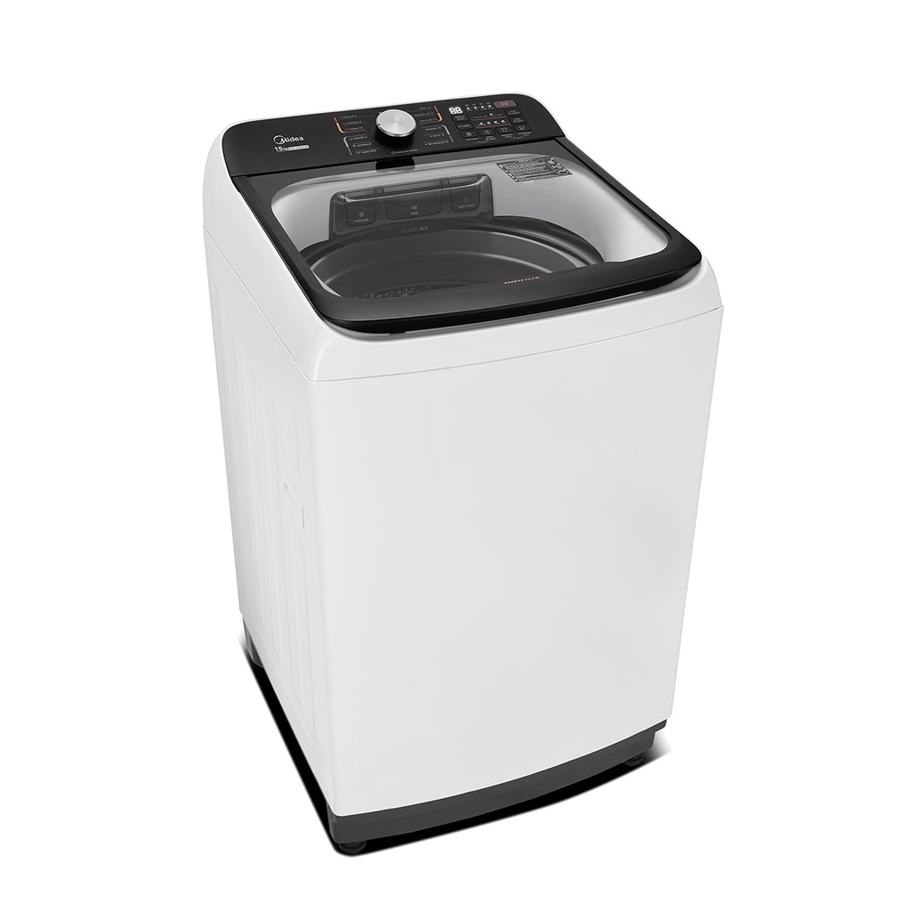 Lavadora de Roupas Midea 15KG Wave Agitador Branco 220V