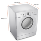 Conjunto Brastemp Lavadora de Roupas 18kg Advanced BWF18AB + Secadora Piso 10kg BSR10BB 220V
