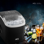 Máquina de Gelo 12kg HQ Turbo Ice Premium Preto 220V