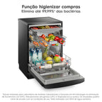 Lava-Louças Electrolux 14 Serviços Experience com Função Higienizar LL14P Preto 220V
