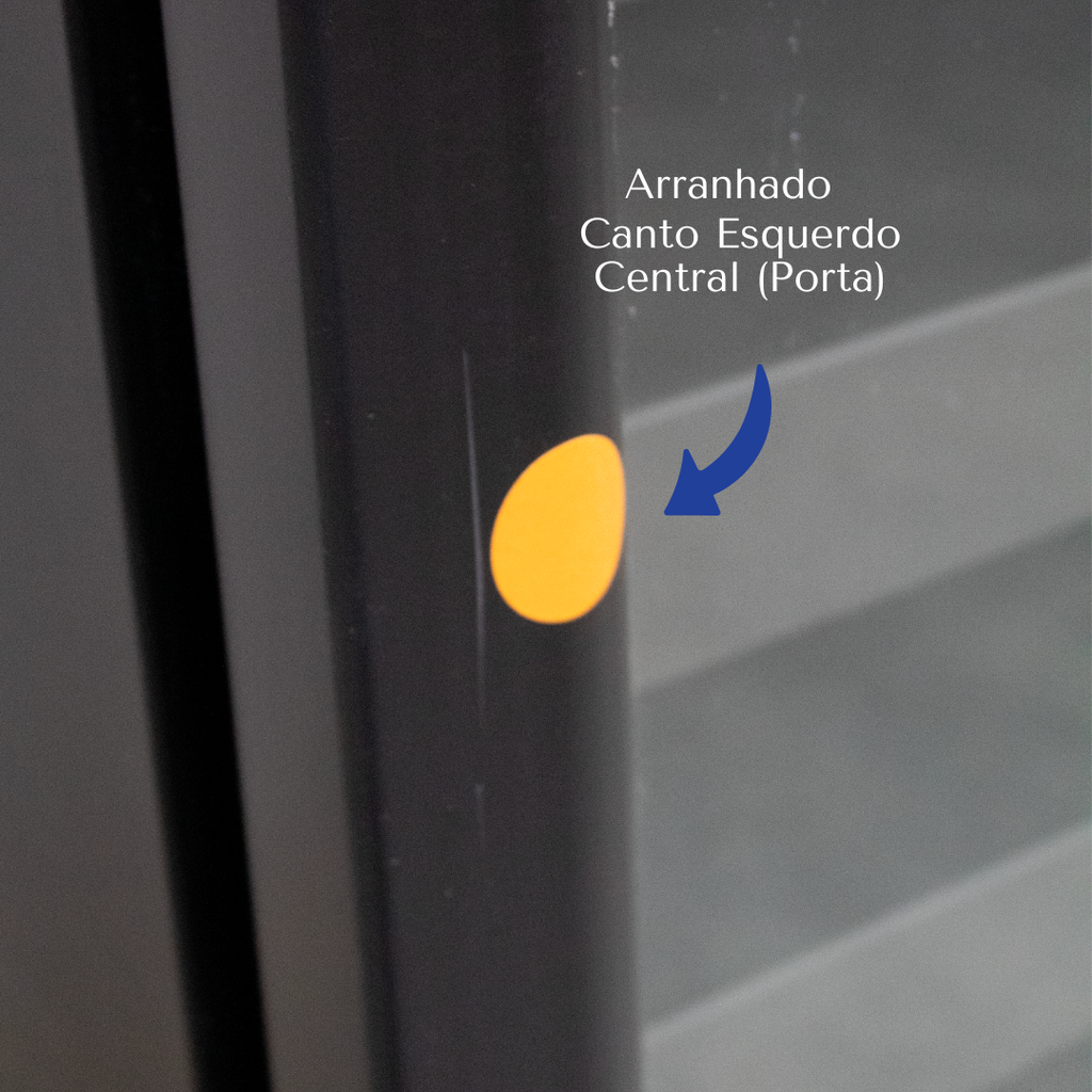 Adega Venax 50 Garrafas Piubella Porta Invertida Preto - AVARIADO 110V