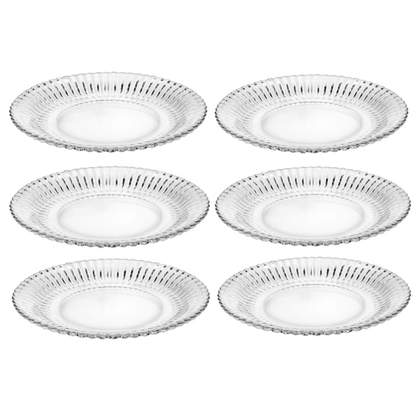Pratos para Sobremesa Rojemac 4 Peças Cristal Chumbo