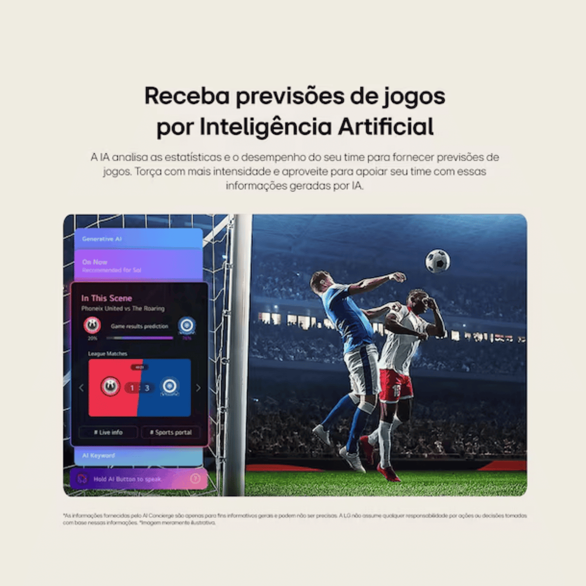 Smart TV QNED 50" 4K LG 50QNED Mini LED AI Bivolt