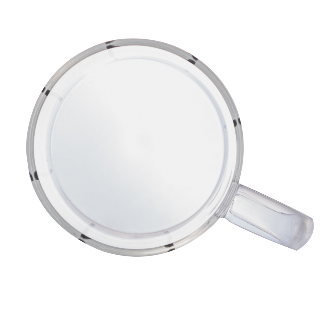 Caneca de Vidro Coliseu Stripes 280ml