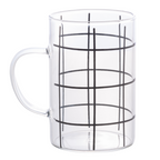 Caneca de Vidro Coliseu Stripes 280ml