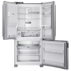 Refrigerador Brastemp 544L BRH86M French Door Gourmand Inverter Água e Gelo na Porta Inox 220V