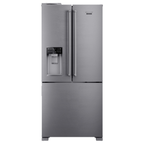 Refrigerador Brastemp 544L BRH86M French Door Gourmand Inverter Água e Gelo na Porta Inox 220V