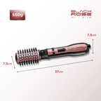 Escova Rotativa Mondial Golden 5 em 1 1200W Black Rose 220V