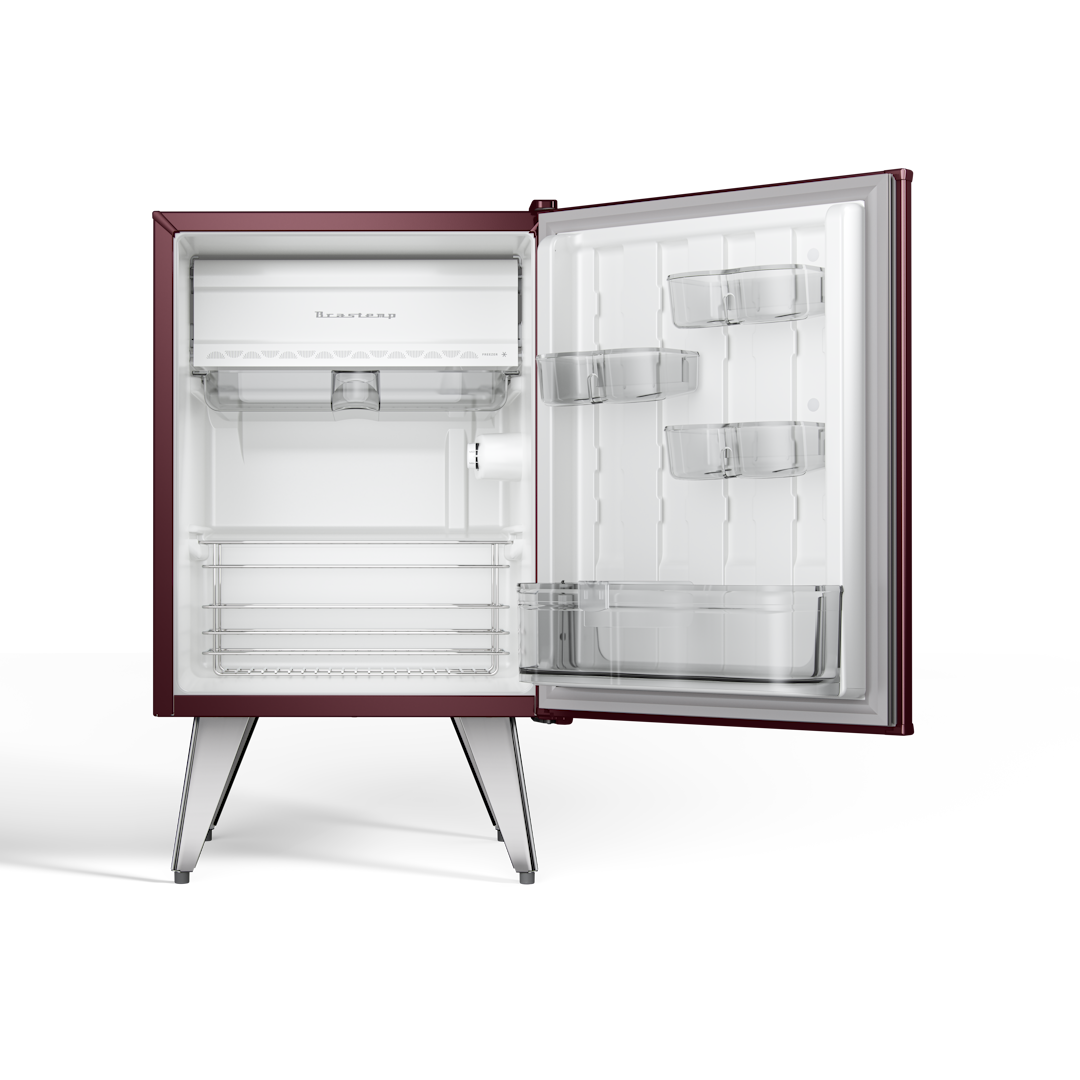 Frigobar Brastemp Retrô 76L BRA08HG Berinjela 220V