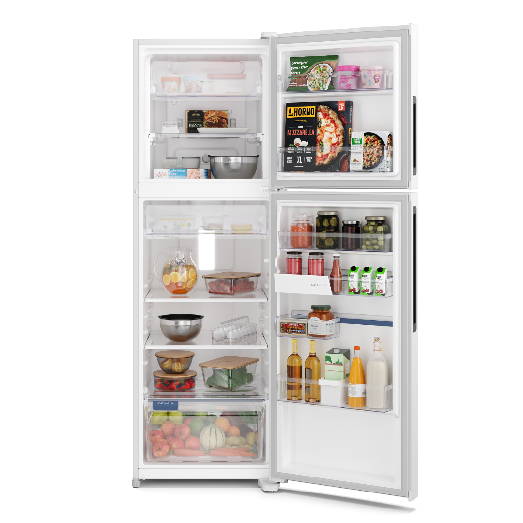 Refrigerador Electrolux 410L IF46 Duplex Efficient AutoSense Inverter Branco 220V