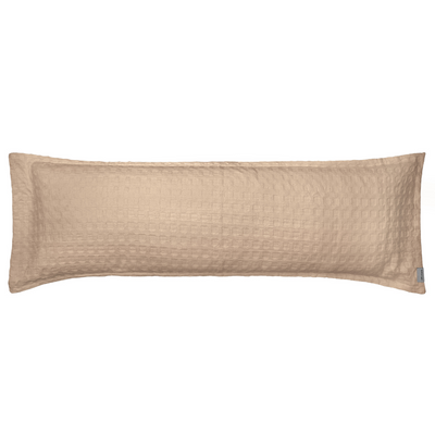 Fronha Altenburg Versalhes para BodyPillow 200 Fios 40x130cm Bege Caramelo