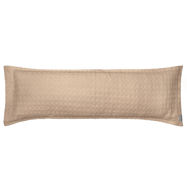 Fronha Altenburg Versalhes para BodyPillow 200 Fios 40x130cm Bege Caramelo