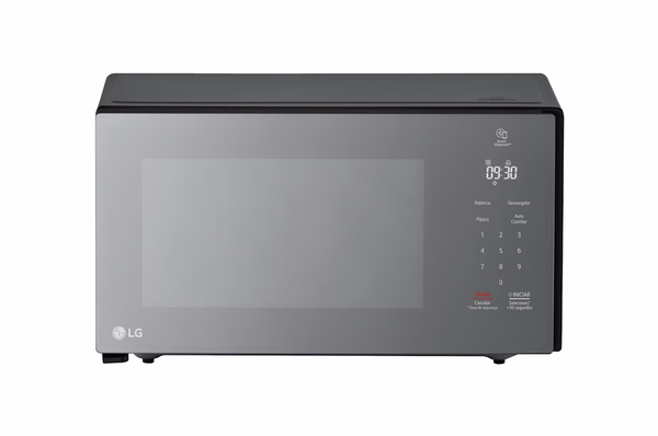 Micro-ondas LG 30L Revestimento EasyClean NeoChef Preto/Espelhado 220V