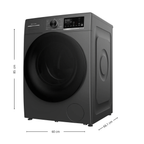Conjunto Brastemp Lavadora de Roupas 14kg Inverter BNF14AS + Secadora Piso 10kg BSR10BB 220V