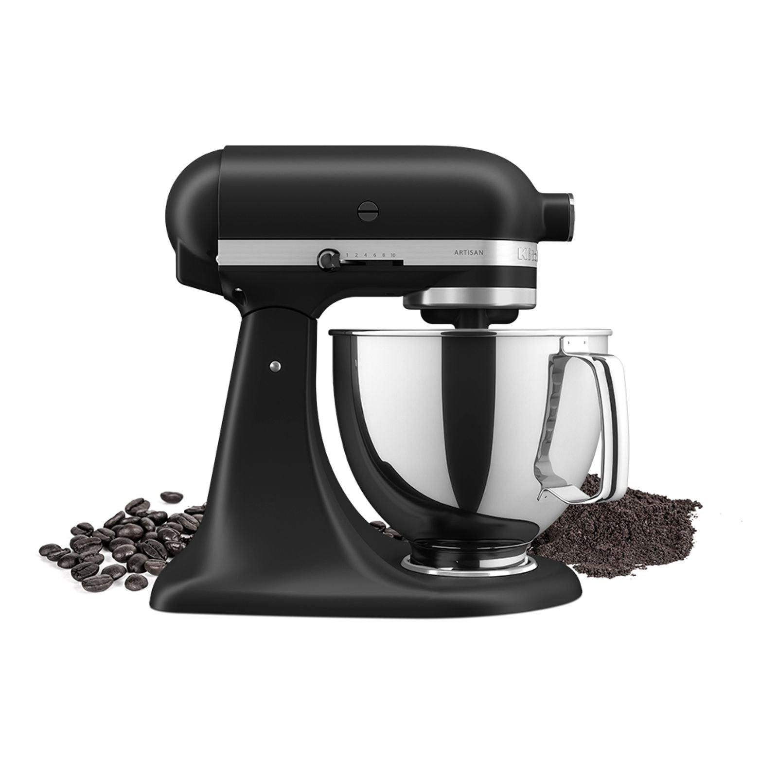 Batedeira Stand Mixer KitchenAid Artisan 10 Velocidades Black Matte 220V