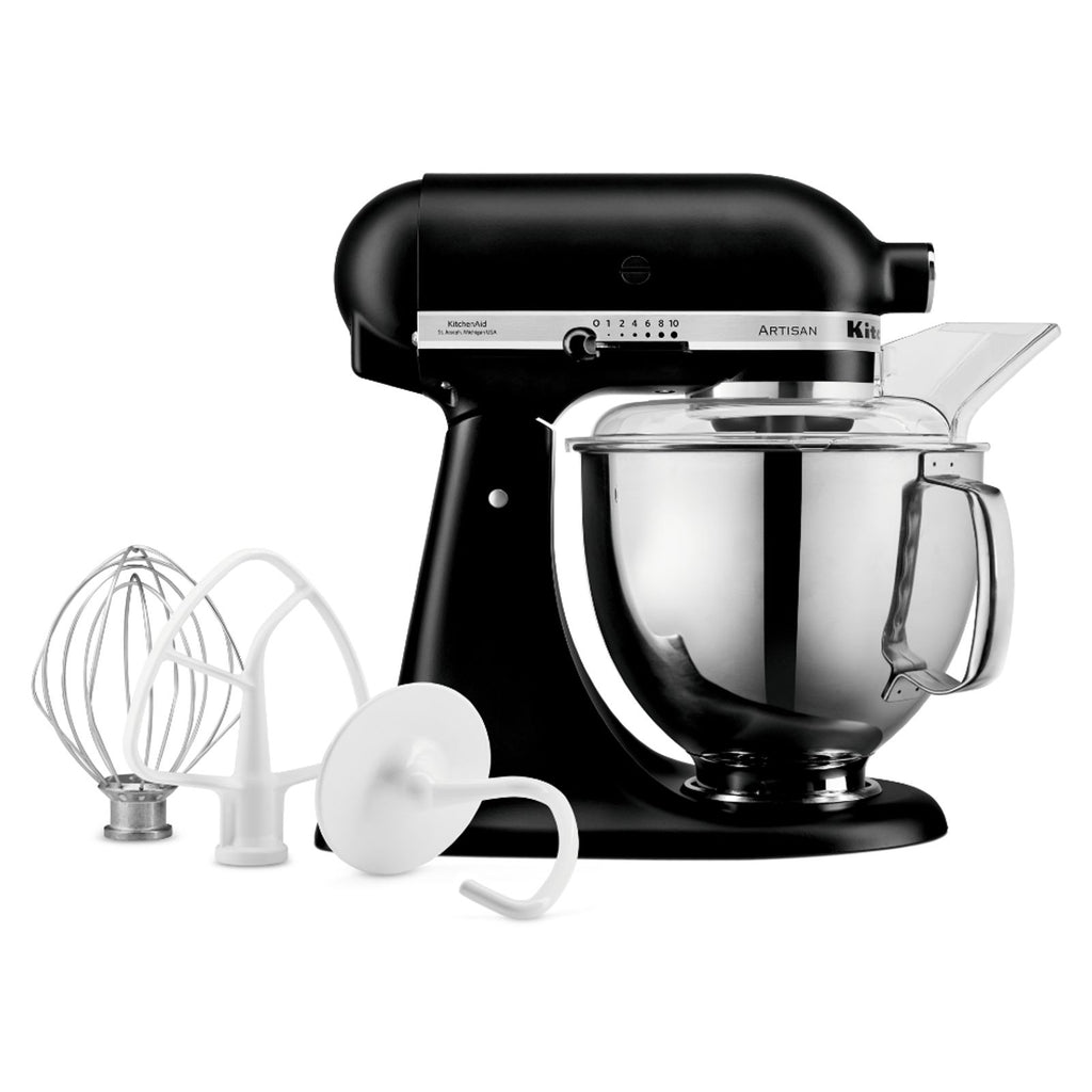 Batedeira Stand Mixer KitchenAid Artisan 10 Velocidades Black Matte 220V