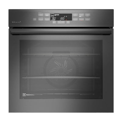 Forno de Embutir Elétrico Electrolux 80L OE8EW Expert VaporBake Cinza 220V