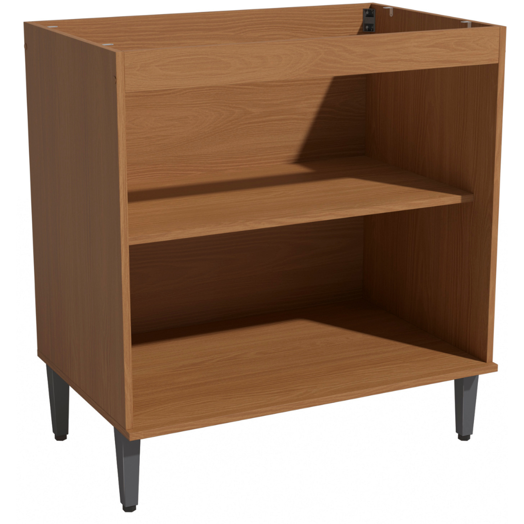 Balcão Kappesberg Linna 80cm 2 Portas Canela e Off White