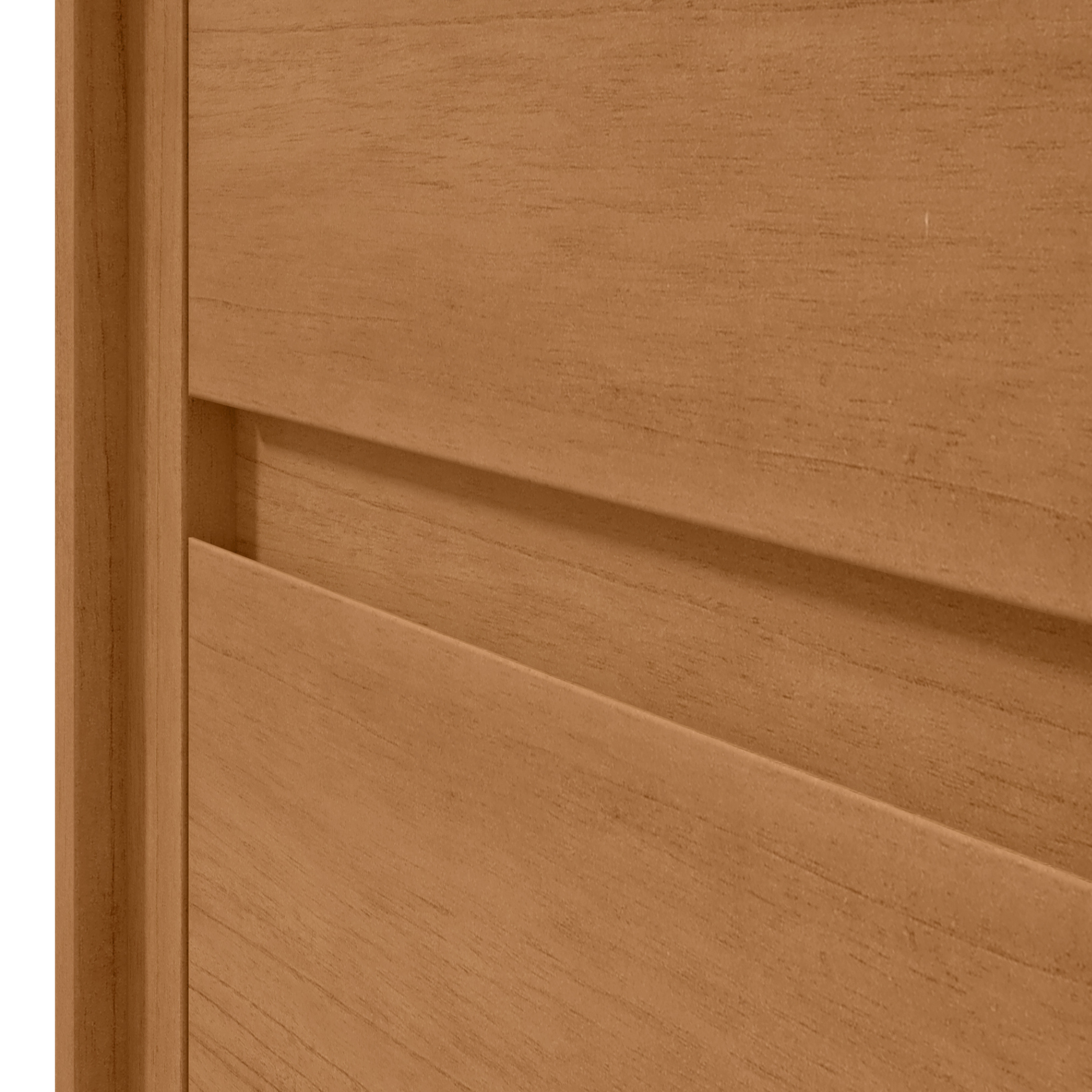 Cômoda Loop II Lopas 8 Gavetas 152cm Amêndoa Clean