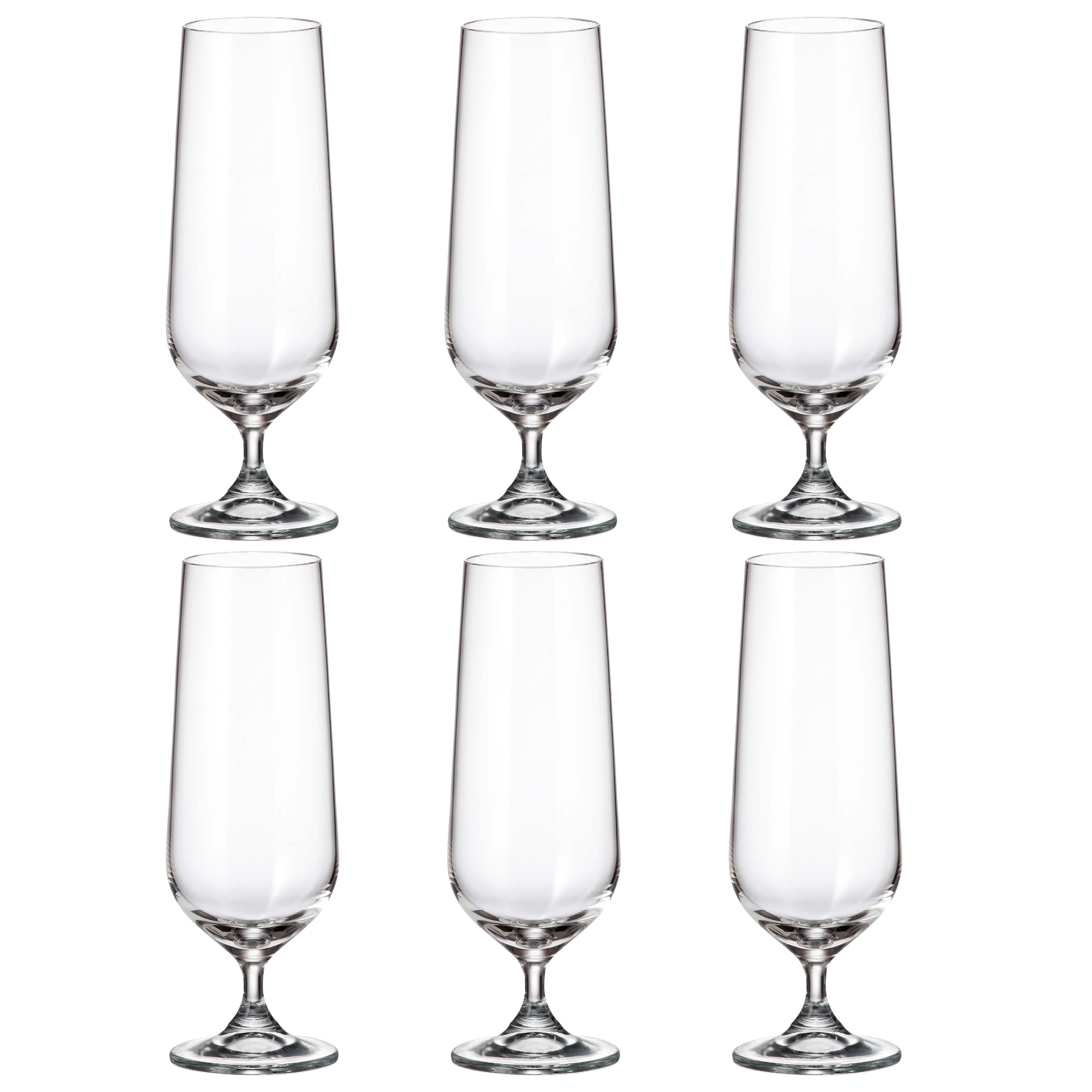 Jogo de 6 Taças para Cerveja Dayhome Cristal Bohemia 380ml