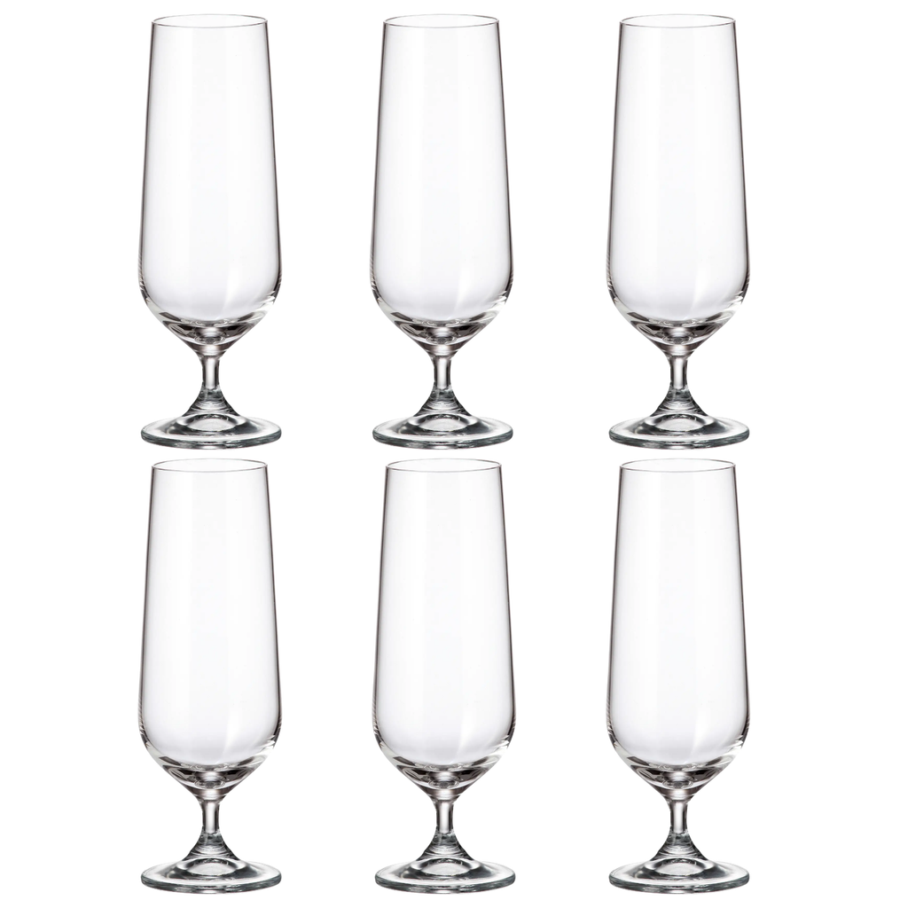 Jogo de 6 Taças para Cerveja Dayhome Cristal Bohemia 380ml