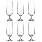 Jogo de 6 Taças para Cerveja Dayhome Cristal Bohemia 380ml