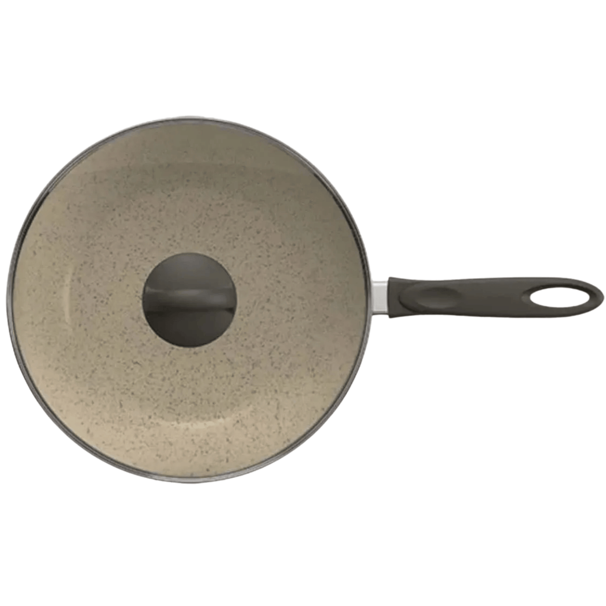 Frigideira Wok Ceramic Life Brinox Suprema 4,65 Litros Vanilla
