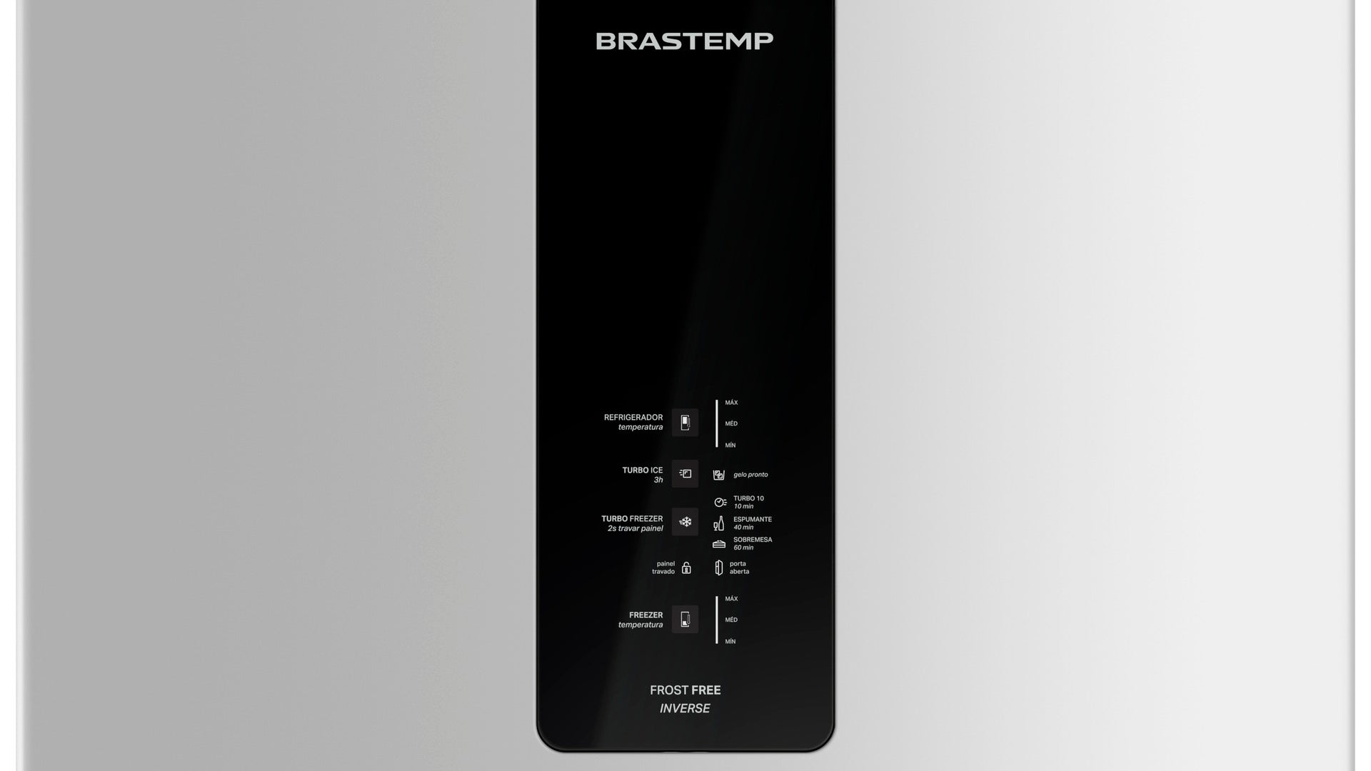 Refrigerador Brastemp 447L BRE57 Duplex Inverse Branco 220V