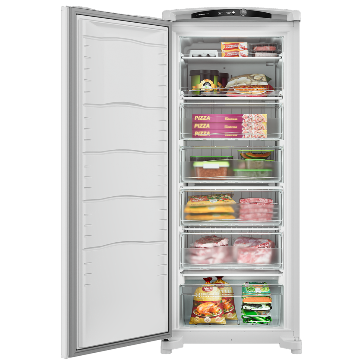 Freezer Vertical Consul 231L CVU26FB 1 Porta Branco 220V