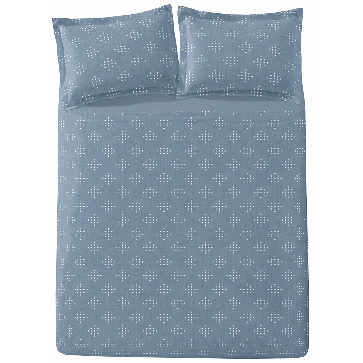 Jogo de Roupa de Cama Queen 4 Peças Hedrons Toque de Algodão Vector