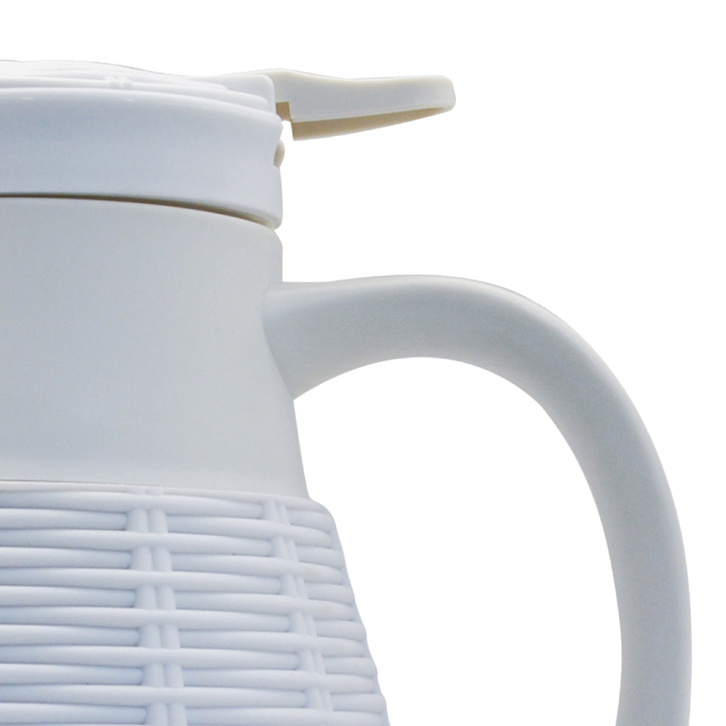 Garrafa Térmica Full-Fit 1L Rattan Branco
