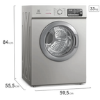 Secadora Electrolux Essential Care 11Kg 16 Programas de Secagem STH11 Inox 220V