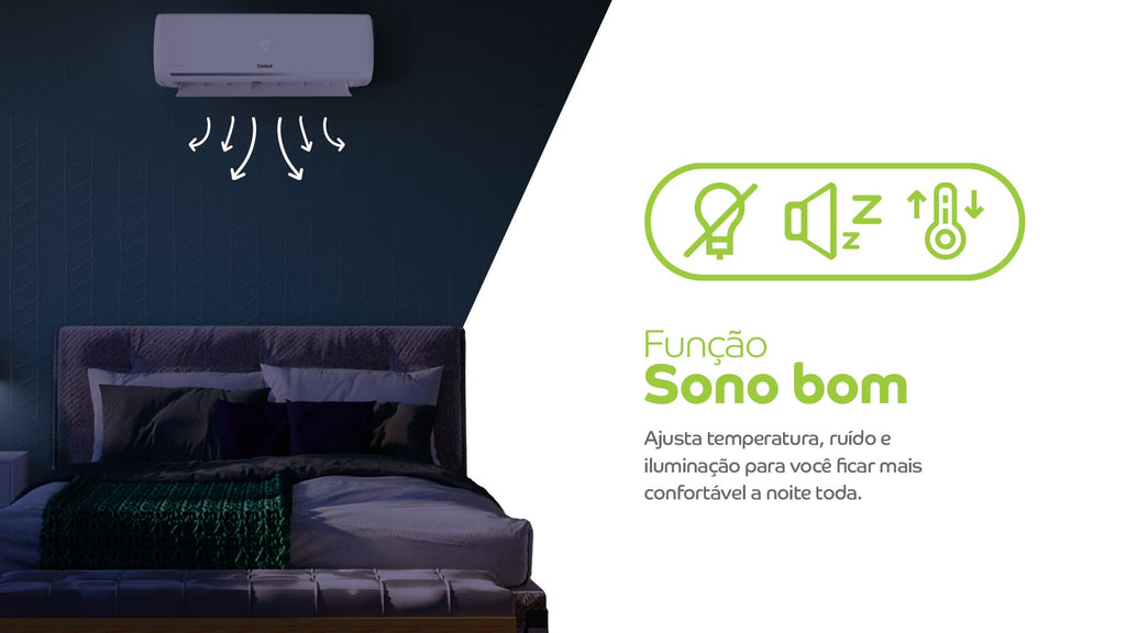 Ar-Condicionado Split Consul Triple Inverter 9000 BTUs Frio Bivolt